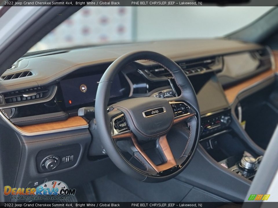 Dashboard of 2022 Jeep Grand Cherokee Summit 4x4 Photo #9