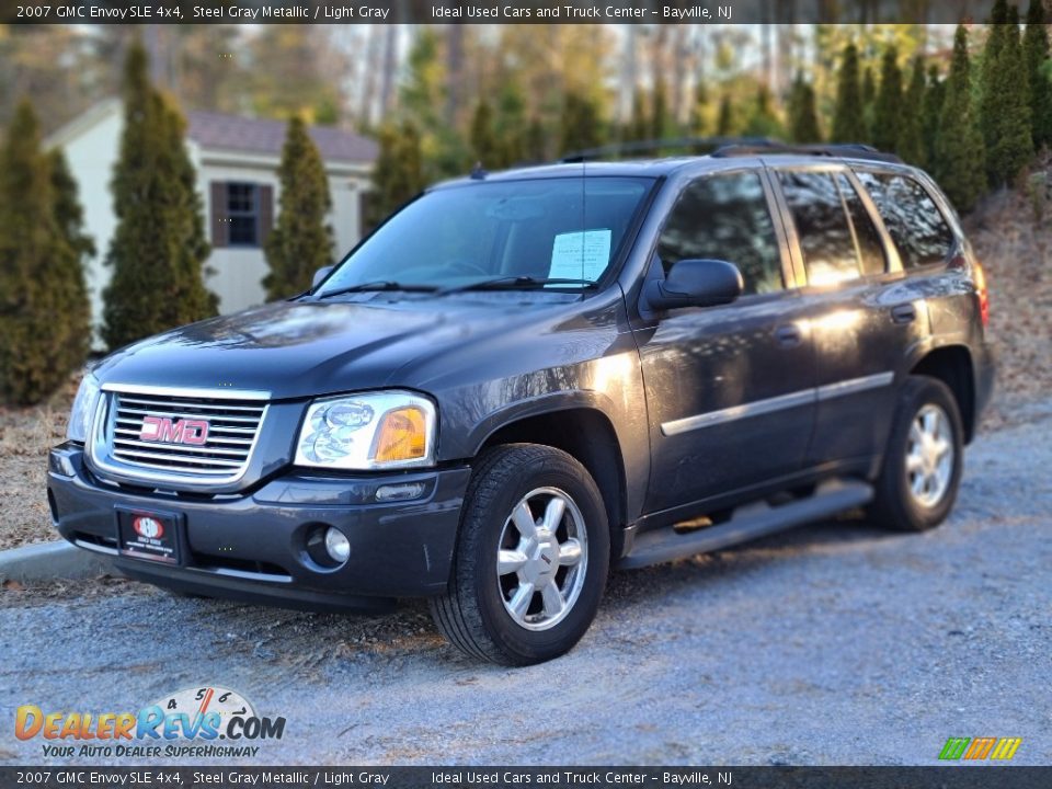 2007 GMC Envoy SLE 4x4 Steel Gray Metallic / Light Gray Photo #1