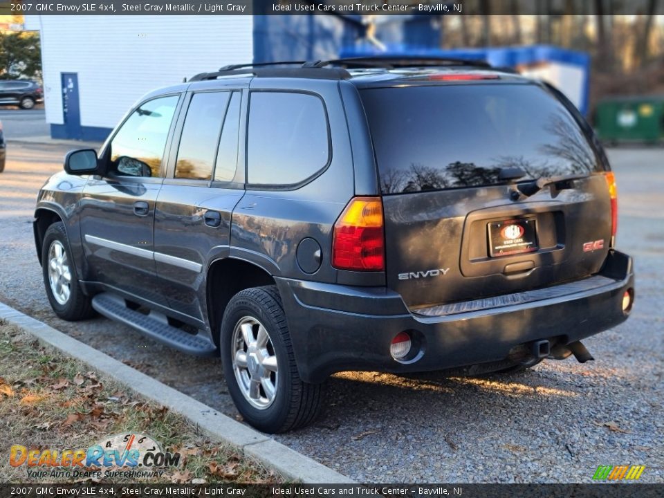 2007 GMC Envoy SLE 4x4 Steel Gray Metallic / Light Gray Photo #3