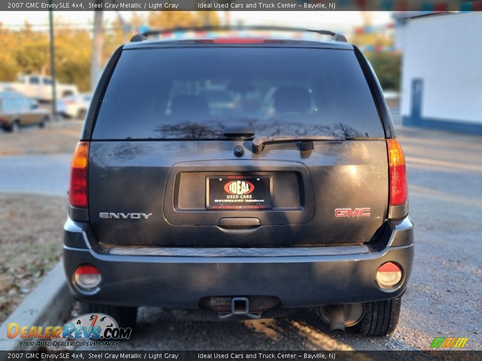 2007 GMC Envoy SLE 4x4 Steel Gray Metallic / Light Gray Photo #4