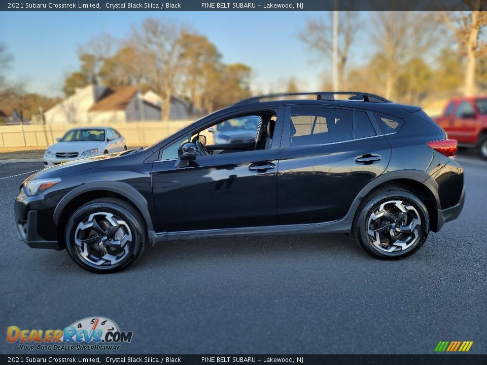 2021 Subaru Crosstrek Limited Crystal Black Silica / Black Photo #16