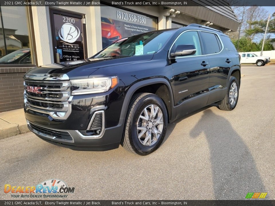 2021 GMC Acadia SLT Ebony Twilight Metallic / Jet Black Photo #2