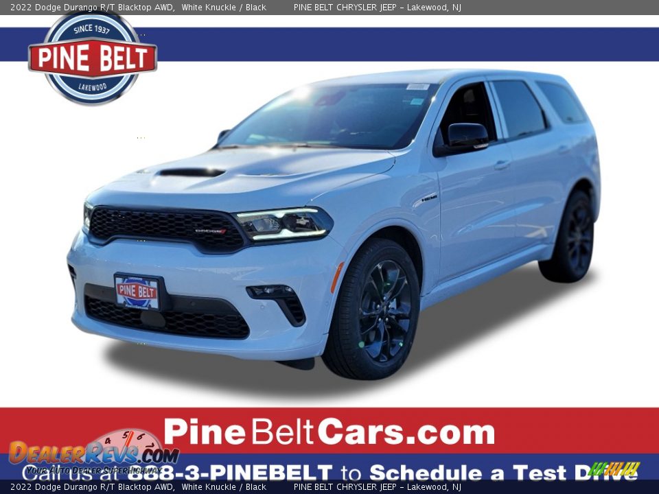 2022 Dodge Durango R/T Blacktop AWD White Knuckle / Black Photo #1