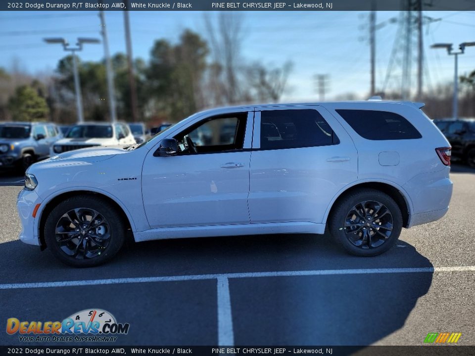 2022 Dodge Durango R/T Blacktop AWD White Knuckle / Black Photo #4