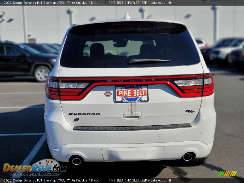 2022 Dodge Durango R/T Blacktop AWD White Knuckle / Black Photo #7