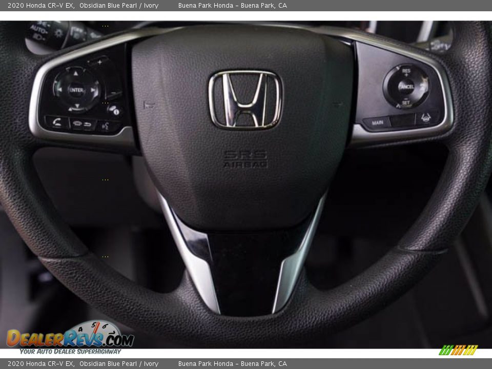 2020 Honda CR-V EX Obsidian Blue Pearl / Ivory Photo #11