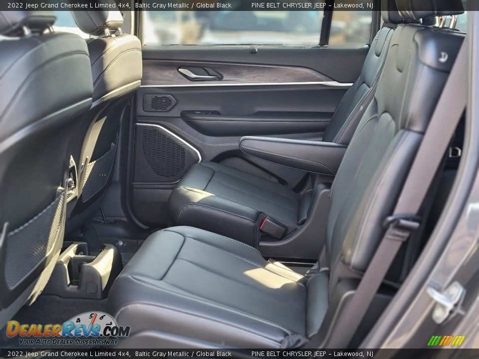 2022 Jeep Grand Cherokee L Limited 4x4 Baltic Gray Metallic / Global Black Photo #8