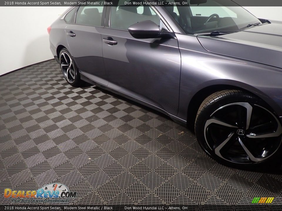 2018 Honda Accord Sport Sedan Modern Steel Metallic / Black Photo #4