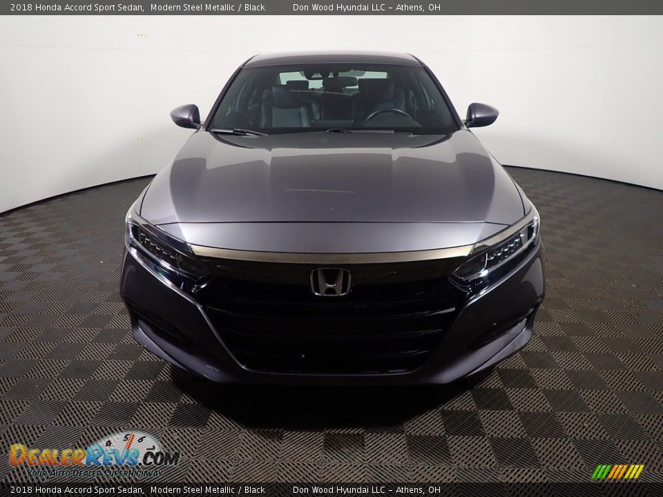 2018 Honda Accord Sport Sedan Modern Steel Metallic / Black Photo #5