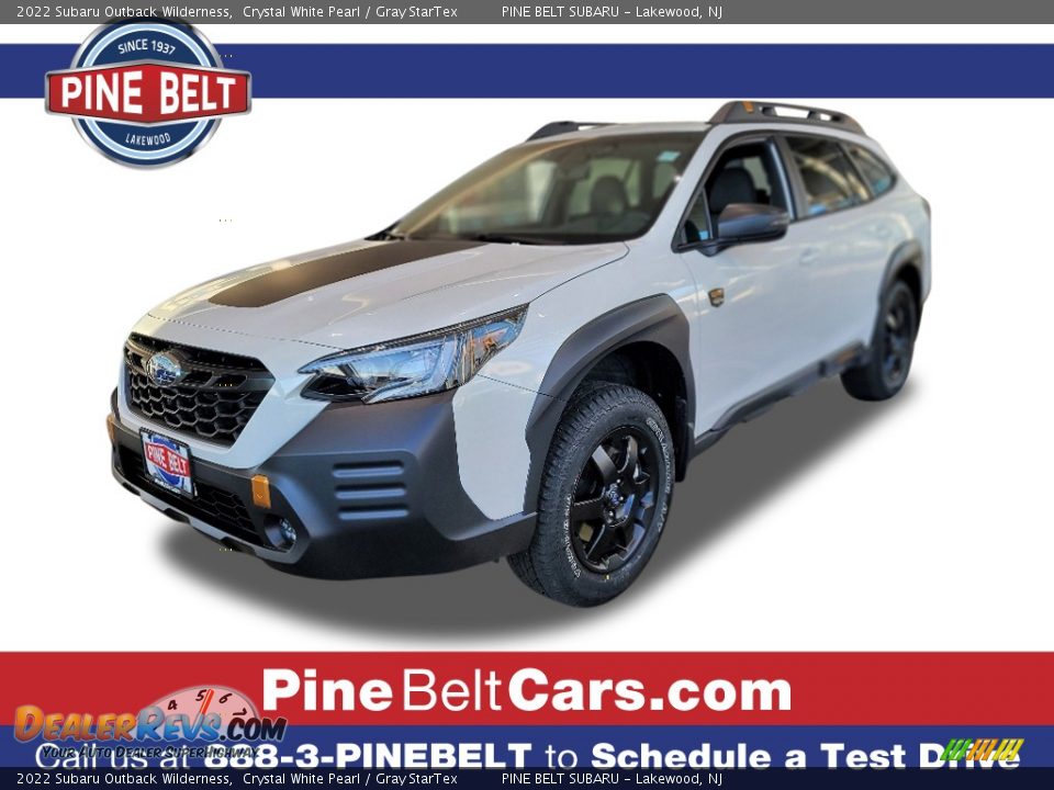 2022 Subaru Outback Wilderness Crystal White Pearl / Gray StarTex Photo #1