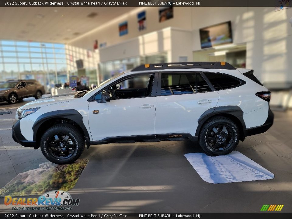 2022 Subaru Outback Wilderness Crystal White Pearl / Gray StarTex Photo #4