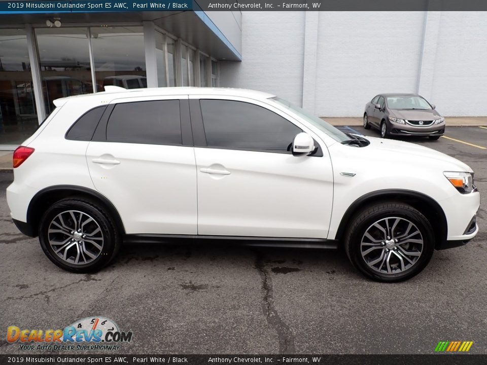 2019 Mitsubishi Outlander Sport ES AWC Pearl White / Black Photo #2