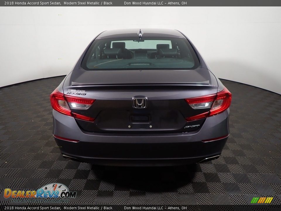 2018 Honda Accord Sport Sedan Modern Steel Metallic / Black Photo #13