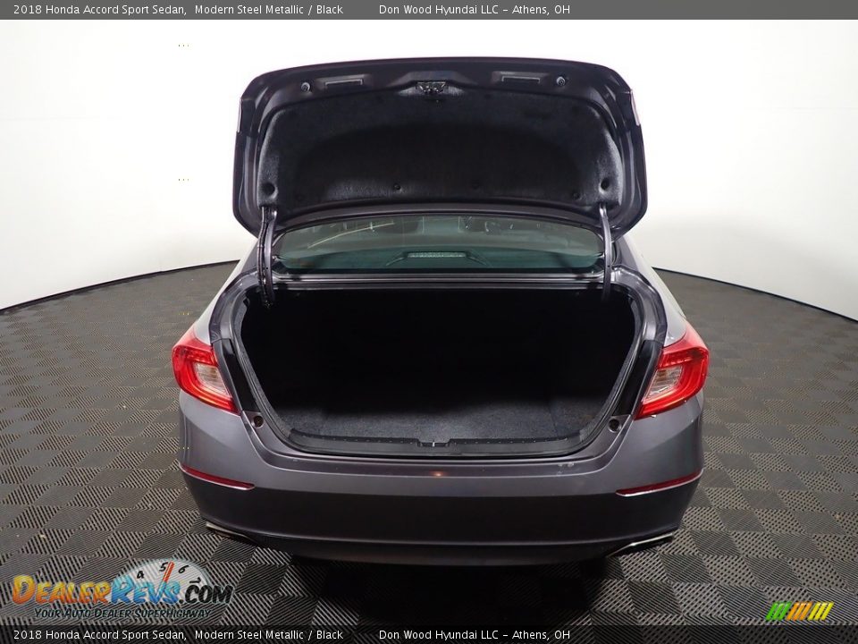 2018 Honda Accord Sport Sedan Modern Steel Metallic / Black Photo #14