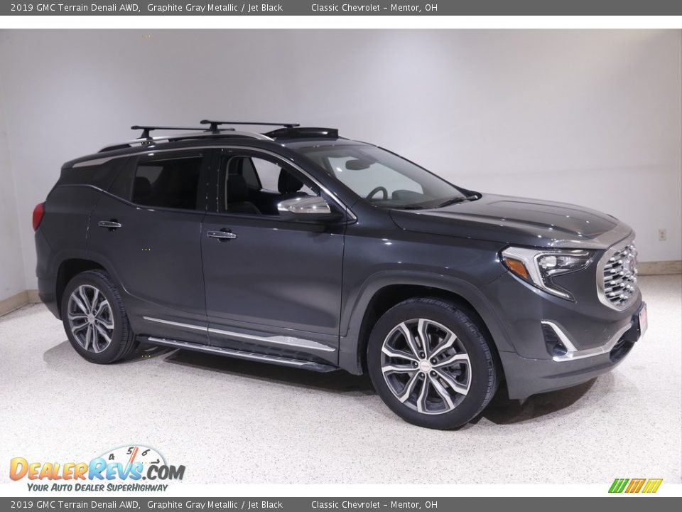 2019 GMC Terrain Denali AWD Graphite Gray Metallic / Jet Black Photo #1