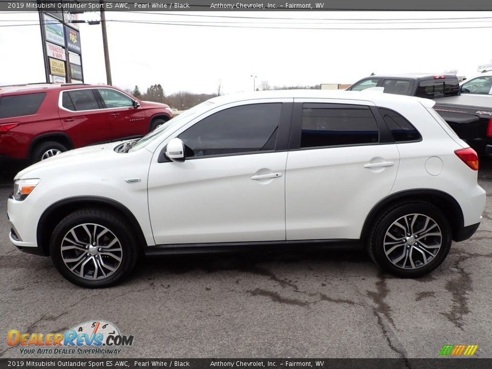 2019 Mitsubishi Outlander Sport ES AWC Pearl White / Black Photo #7