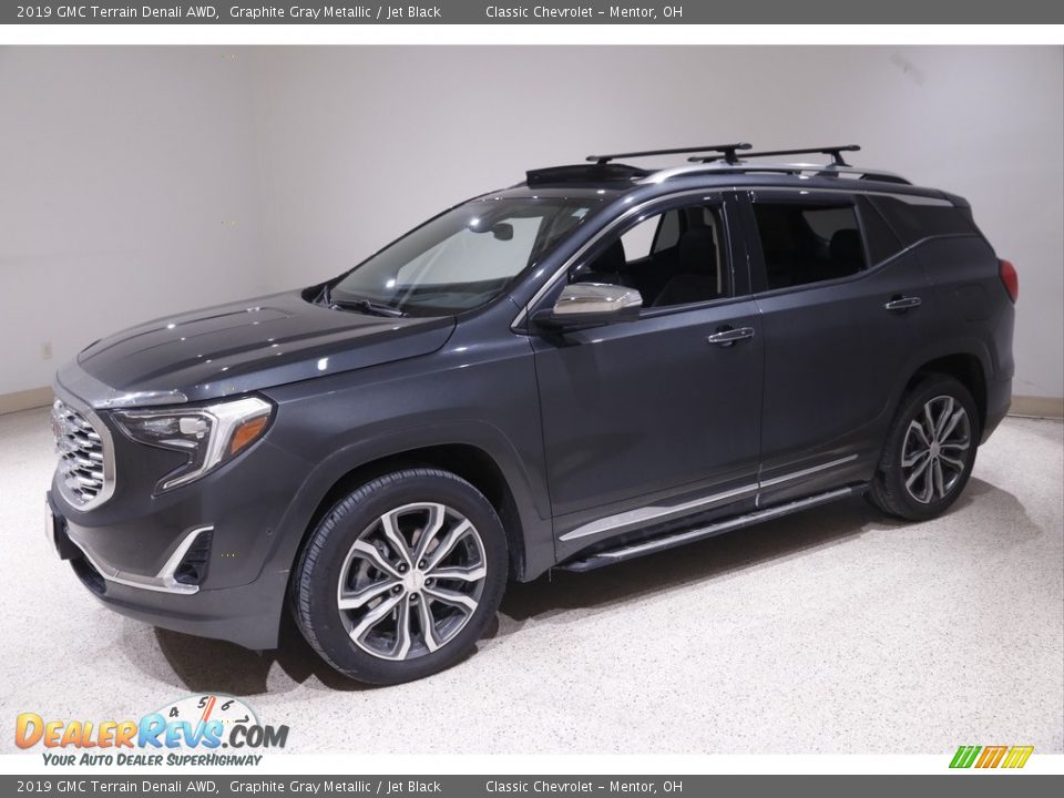 2019 GMC Terrain Denali AWD Graphite Gray Metallic / Jet Black Photo #3