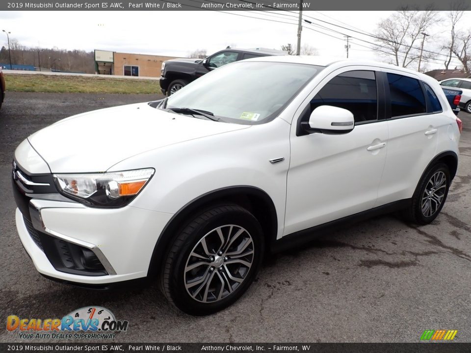 2019 Mitsubishi Outlander Sport ES AWC Pearl White / Black Photo #8