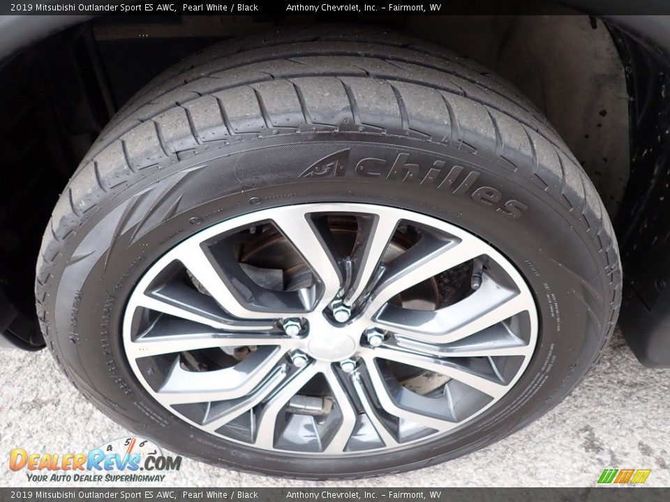 2019 Mitsubishi Outlander Sport ES AWC Pearl White / Black Photo #10