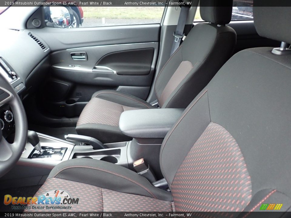 2019 Mitsubishi Outlander Sport ES AWC Pearl White / Black Photo #11