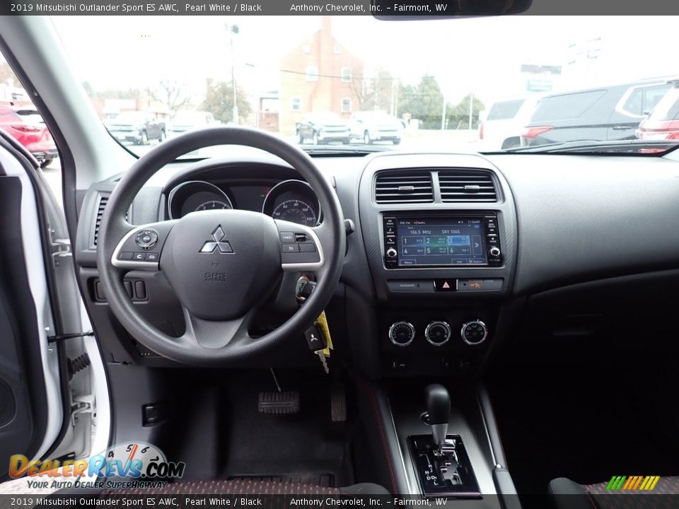 2019 Mitsubishi Outlander Sport ES AWC Pearl White / Black Photo #13