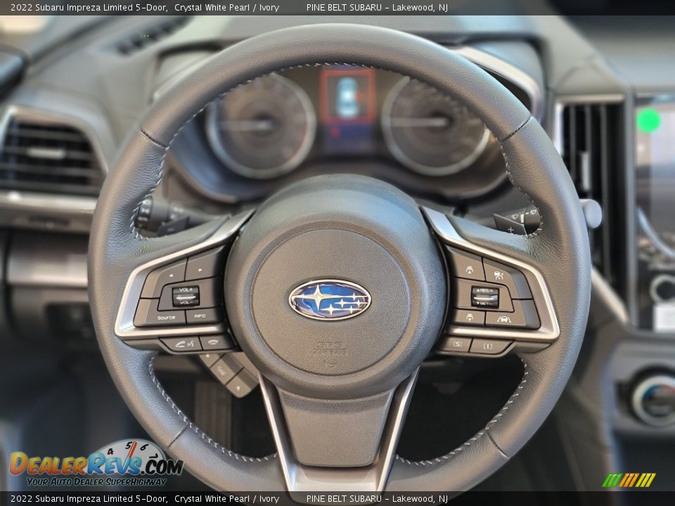 2022 Subaru Impreza Limited 5-Door Crystal White Pearl / Ivory Photo #12