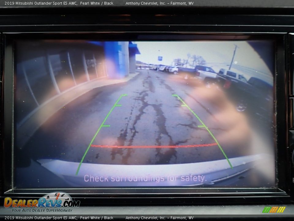2019 Mitsubishi Outlander Sport ES AWC Pearl White / Black Photo #18