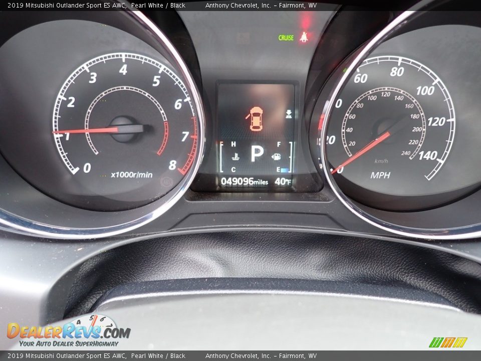 2019 Mitsubishi Outlander Sport ES AWC Pearl White / Black Photo #20