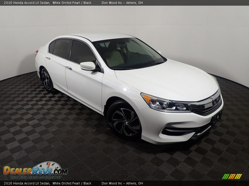 2016 Honda Accord LX Sedan White Orchid Pearl / Black Photo #3