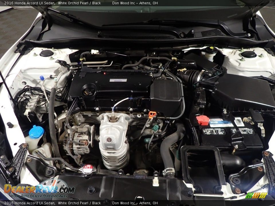 2016 Honda Accord LX Sedan White Orchid Pearl / Black Photo #7