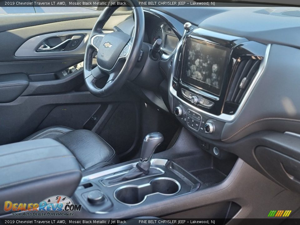 2019 Chevrolet Traverse LT AWD Mosaic Black Metallic / Jet Black Photo #3