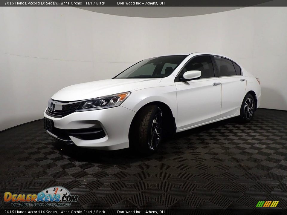 2016 Honda Accord LX Sedan White Orchid Pearl / Black Photo #8