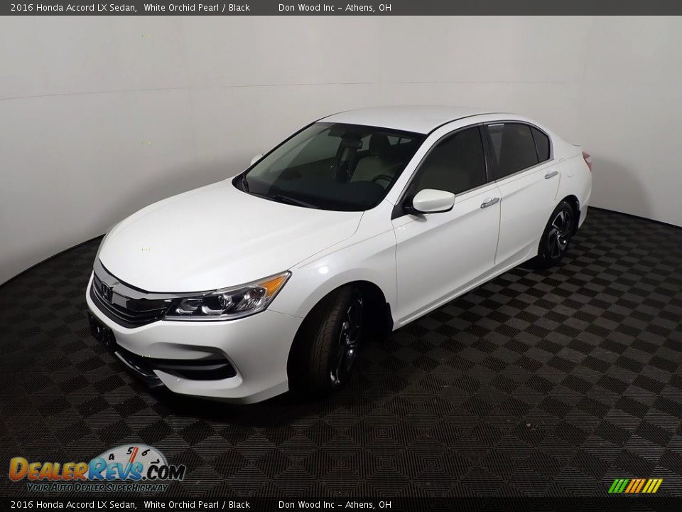 2016 Honda Accord LX Sedan White Orchid Pearl / Black Photo #9
