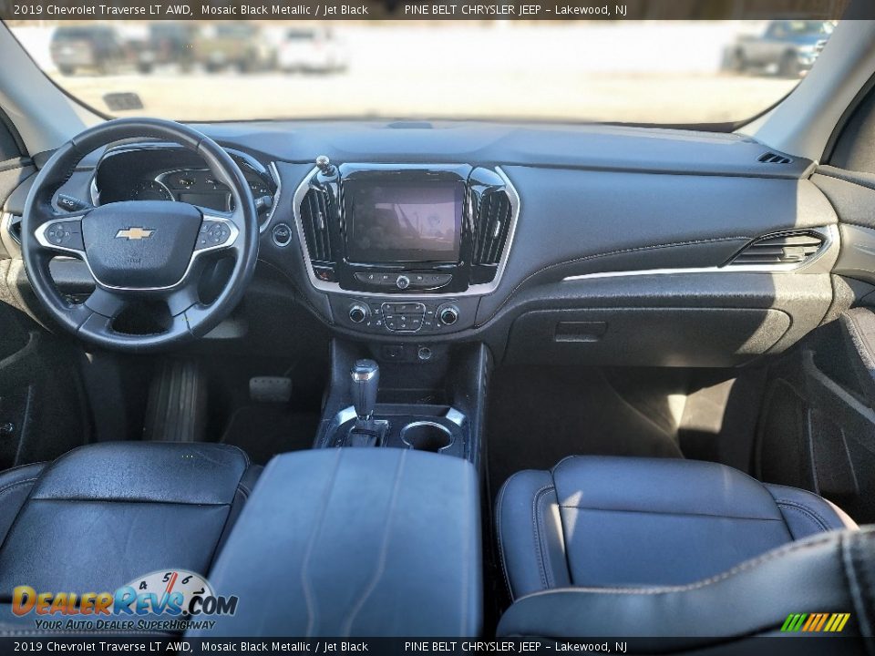 2019 Chevrolet Traverse LT AWD Mosaic Black Metallic / Jet Black Photo #5