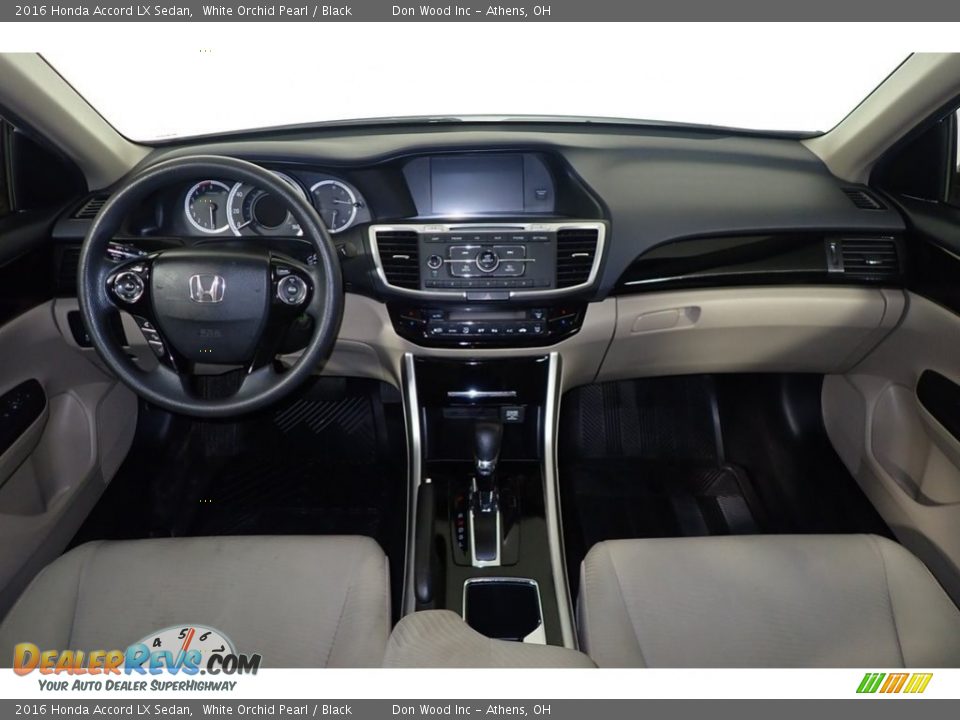 2016 Honda Accord LX Sedan White Orchid Pearl / Black Photo #24