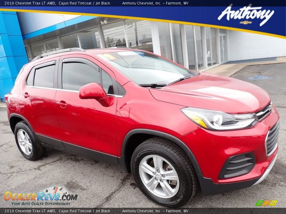 2019 Chevrolet Trax LT AWD Cajun Red Tintcoat / Jet Black Photo #1