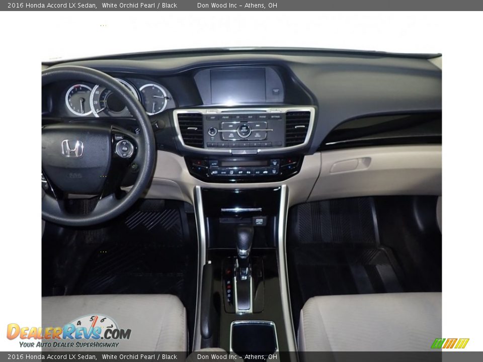 2016 Honda Accord LX Sedan White Orchid Pearl / Black Photo #25