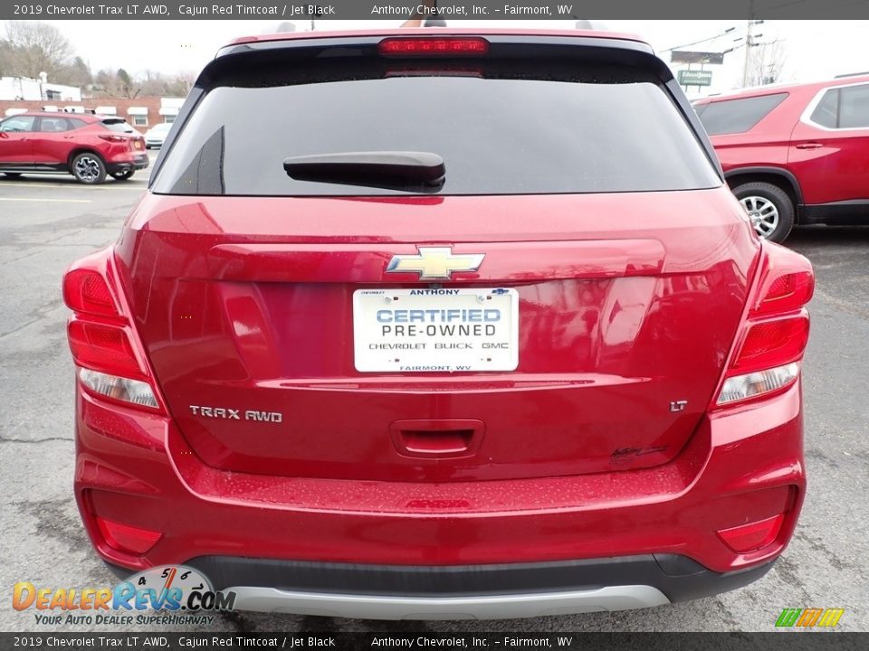 2019 Chevrolet Trax LT AWD Cajun Red Tintcoat / Jet Black Photo #4