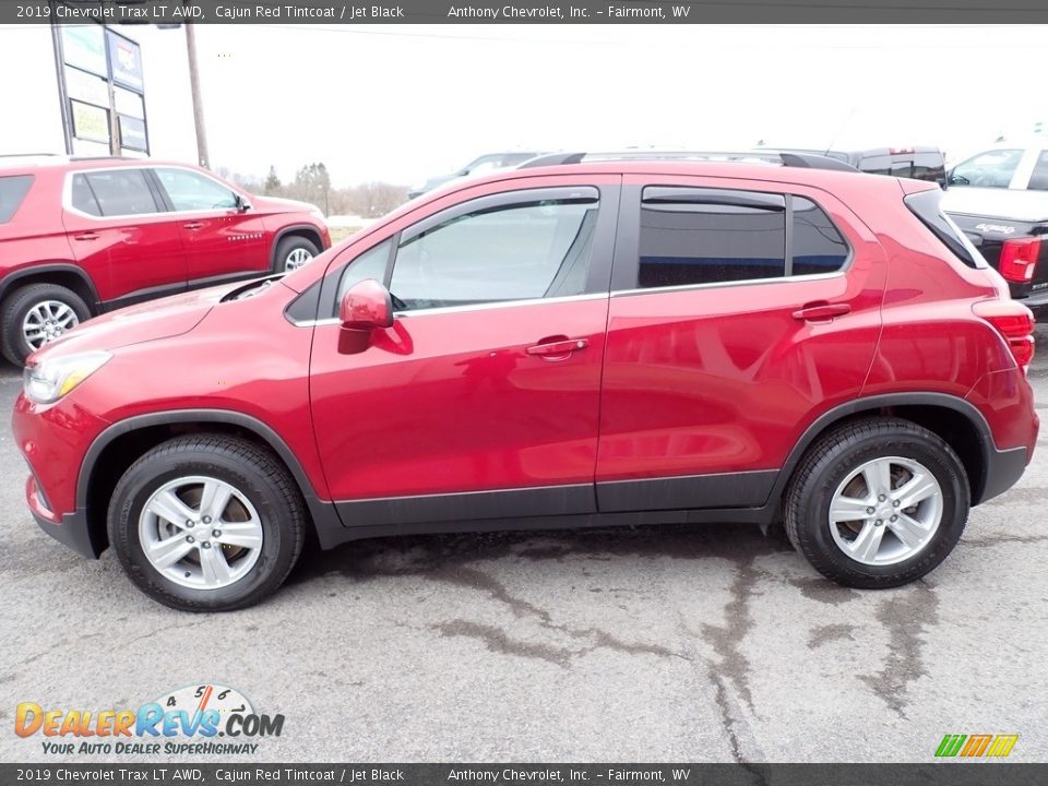2019 Chevrolet Trax LT AWD Cajun Red Tintcoat / Jet Black Photo #7