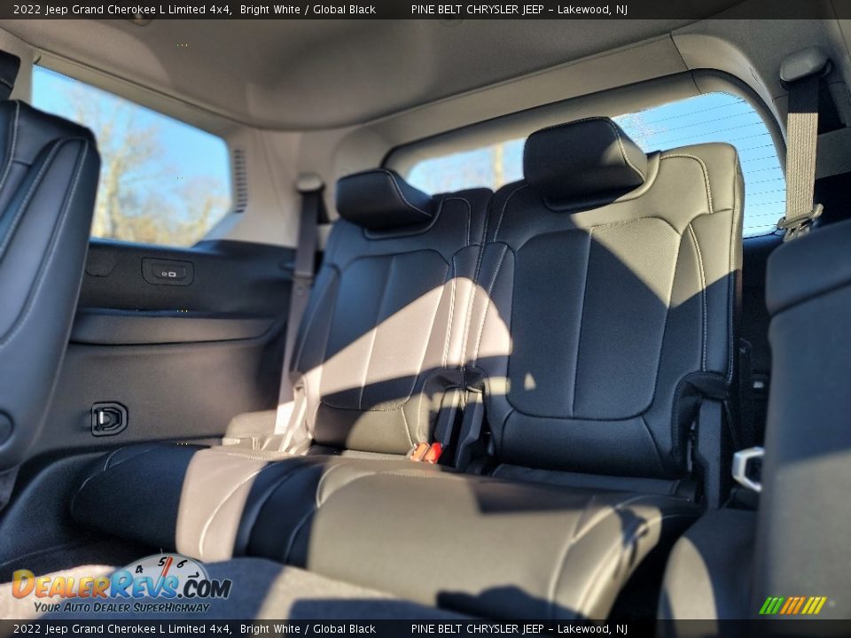 2022 Jeep Grand Cherokee L Limited 4x4 Bright White / Global Black Photo #6