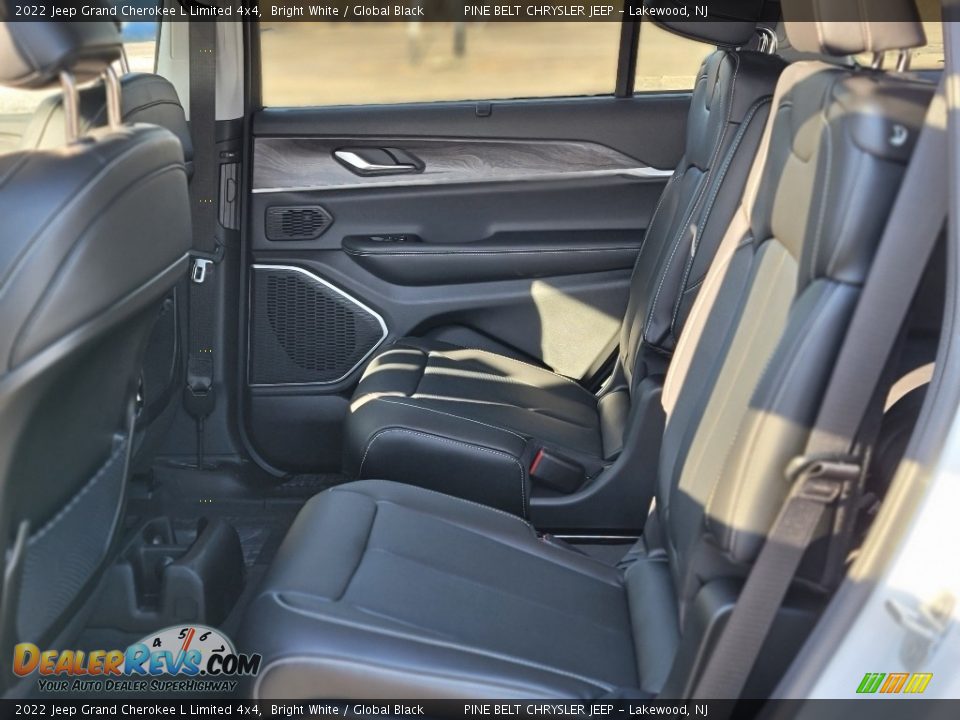 2022 Jeep Grand Cherokee L Limited 4x4 Bright White / Global Black Photo #7