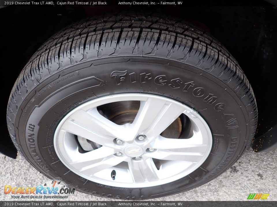 2019 Chevrolet Trax LT AWD Cajun Red Tintcoat / Jet Black Photo #10