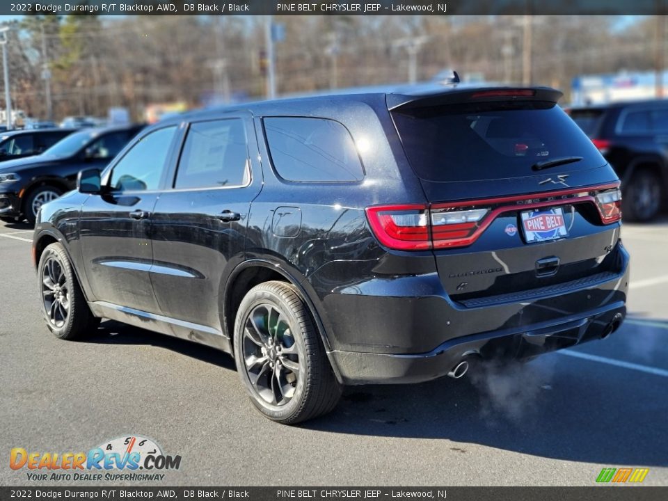 2022 Dodge Durango R/T Blacktop AWD DB Black / Black Photo #6