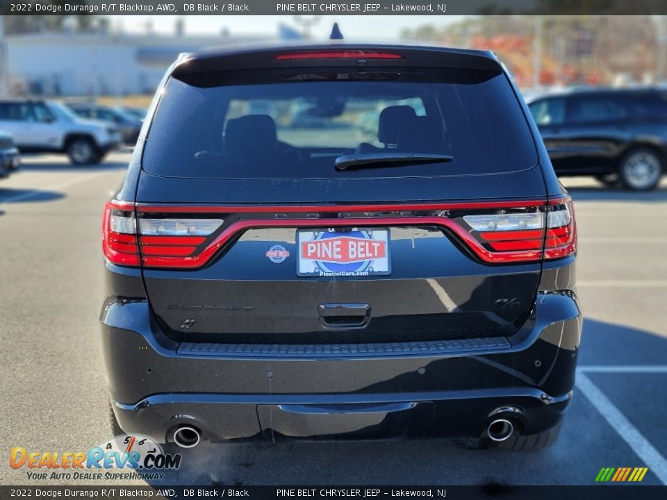 2022 Dodge Durango R/T Blacktop AWD DB Black / Black Photo #7