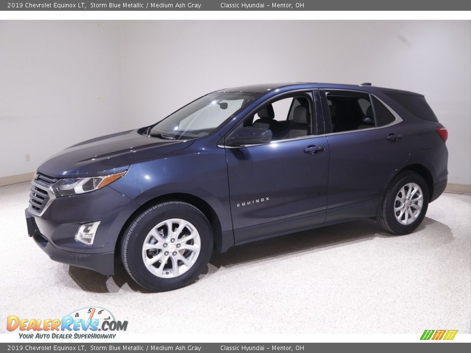 2019 Chevrolet Equinox LT Storm Blue Metallic / Medium Ash Gray Photo #3
