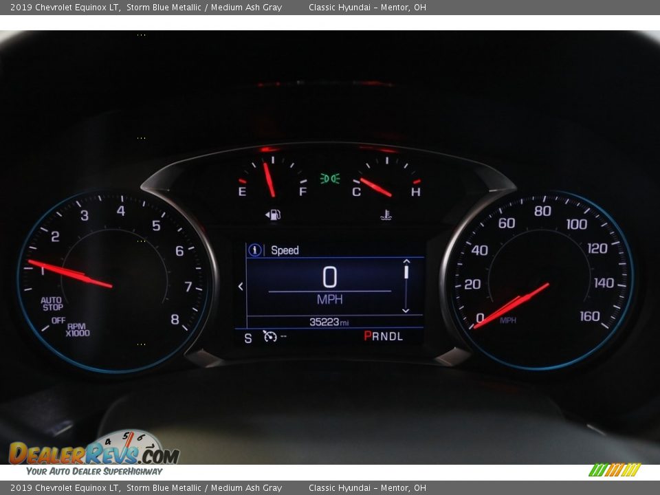 2019 Chevrolet Equinox LT Storm Blue Metallic / Medium Ash Gray Photo #8