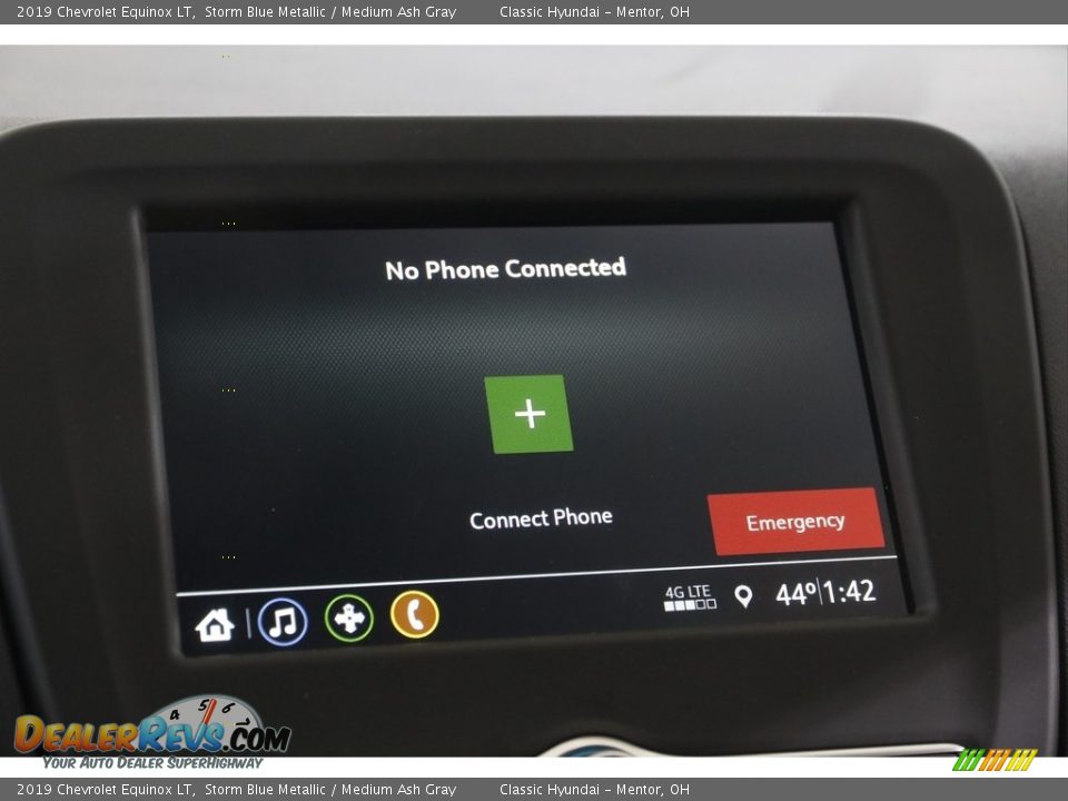 2019 Chevrolet Equinox LT Storm Blue Metallic / Medium Ash Gray Photo #10