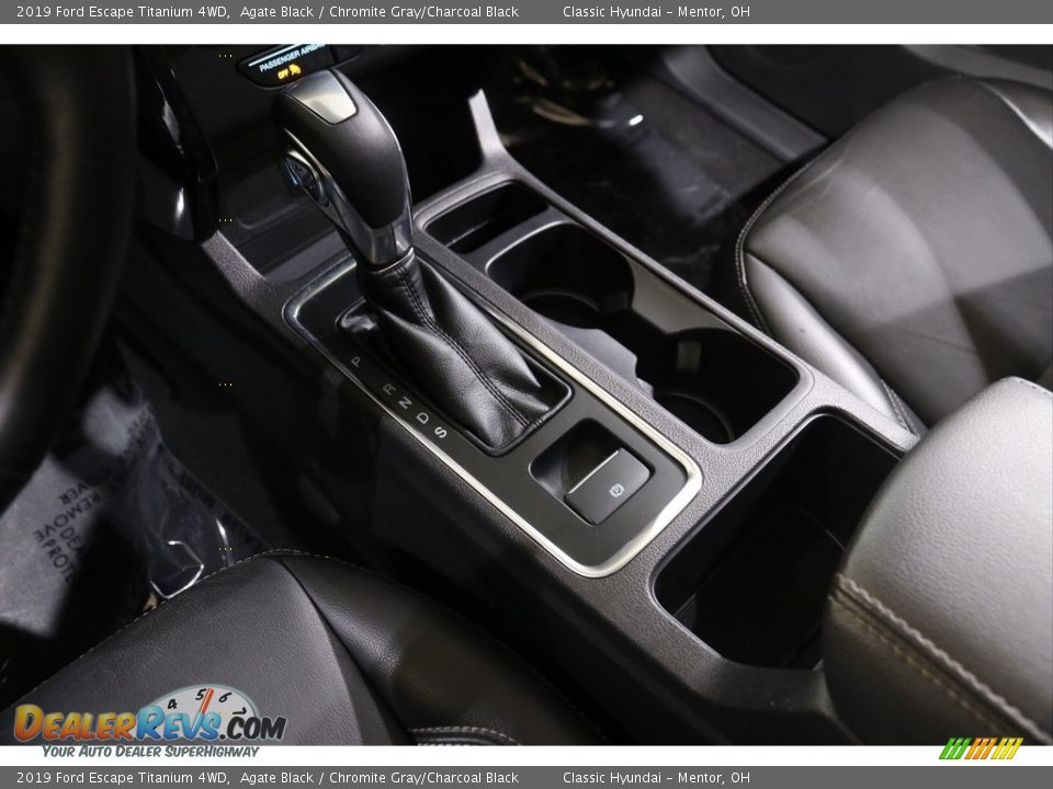 2019 Ford Escape Titanium 4WD Agate Black / Chromite Gray/Charcoal Black Photo #14