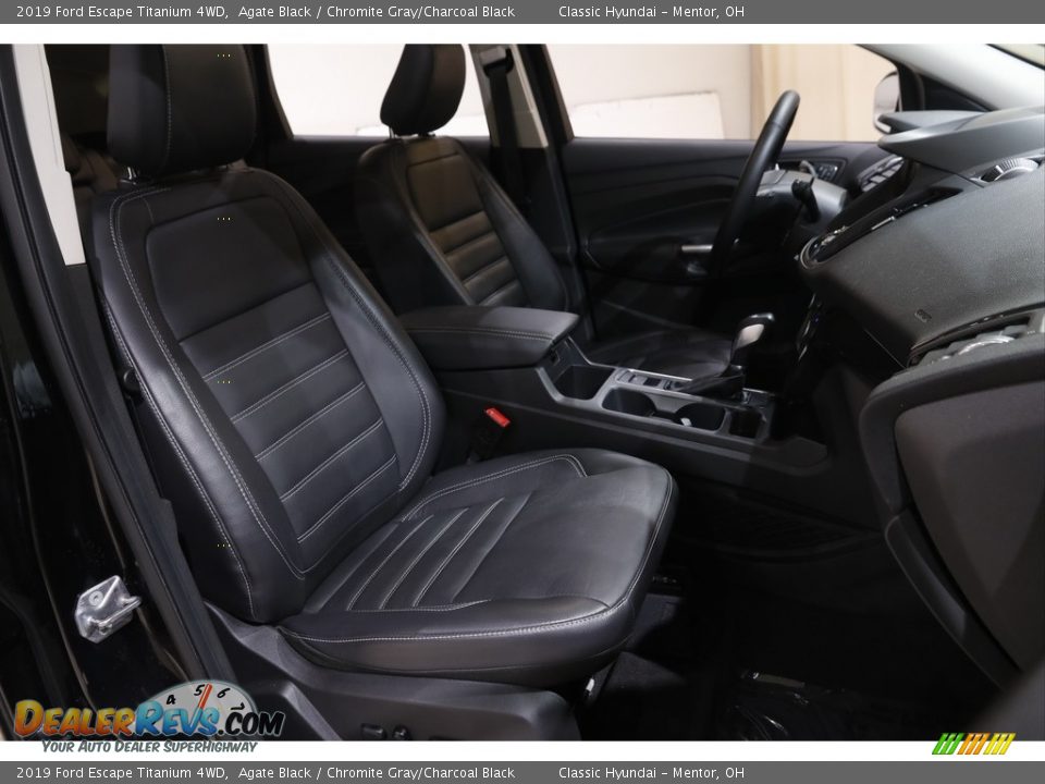 2019 Ford Escape Titanium 4WD Agate Black / Chromite Gray/Charcoal Black Photo #15