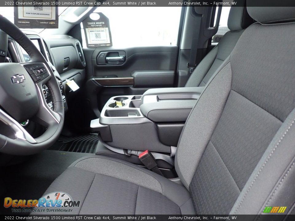 2022 Chevrolet Silverado 1500 Limited RST Crew Cab 4x4 Summit White / Jet Black Photo #10